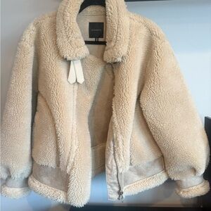 NWOT Dynamite Teddy Moto Jacket